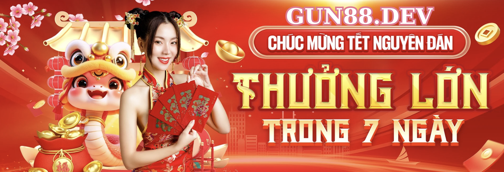 Gun88 thưởng lớn liên tục 7 ngày trong tết nguyên đán